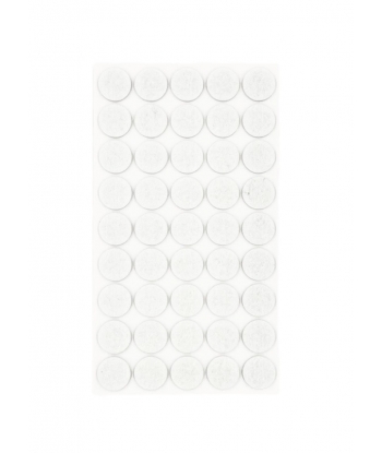 Podkładki filcowe samoprzylepne białe ⌀14mm JX300 op. 45 szt