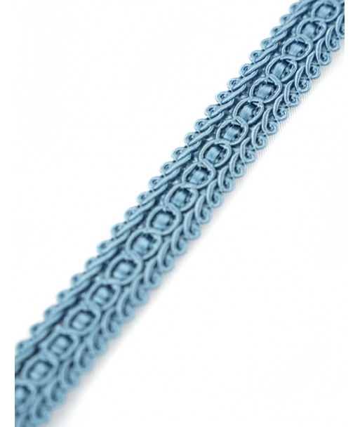 Taśma ozdobna szer. 15mm szaro-niebieski JX12512