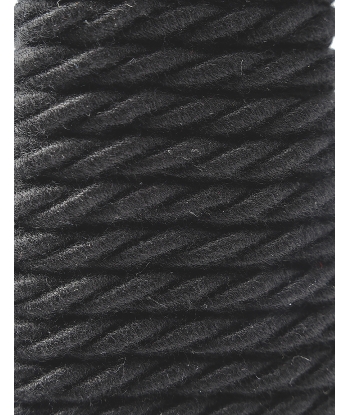 Sznurek ozdobny matowy 8mm czarny JX13716