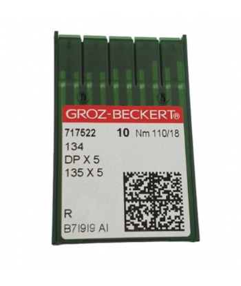Igła GROZ-BECKERT 134 R/DPX5/135X5 110/18 op. 10 szt. JX6011